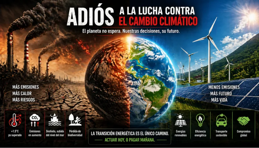 Cambio climático y transición energética mundial