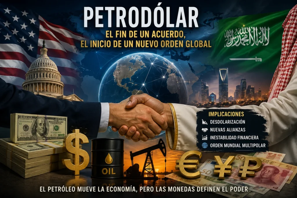 Petrodólar y acuerdo entre Estados Unidos y Arabia Saudita