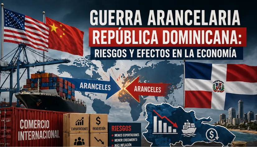 La guerra arancelaria entre Estados Unidos y China y su impacto en República Dominicana