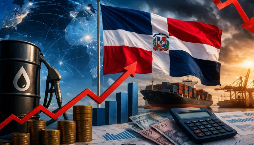 shocks externos República Dominicana petróleo inflación economía
