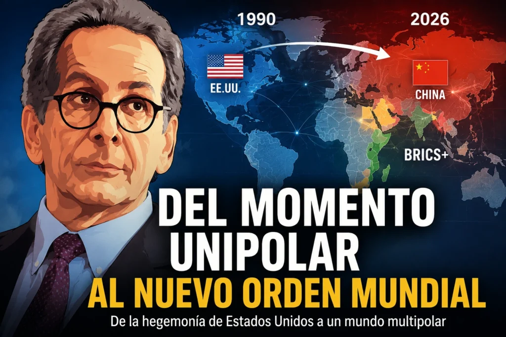 Nuevo orden mundial y transición desde el momento unipolar de Estados Unidos.